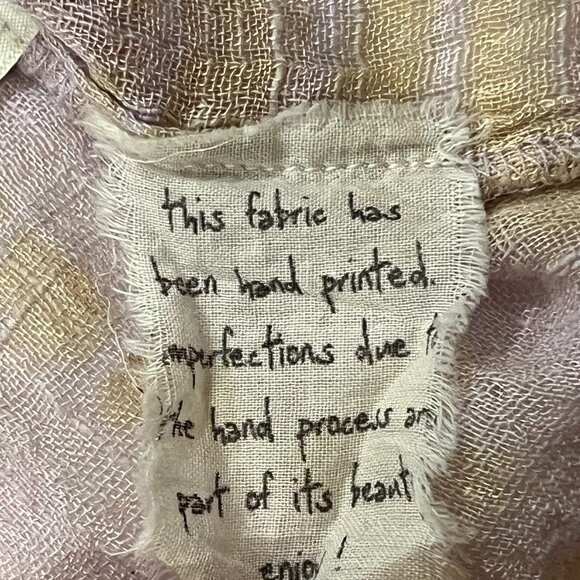 Free People Sasha Kimono Belted Gauzy Top, Lavender Tan, XS/S - Picture 8 of 13